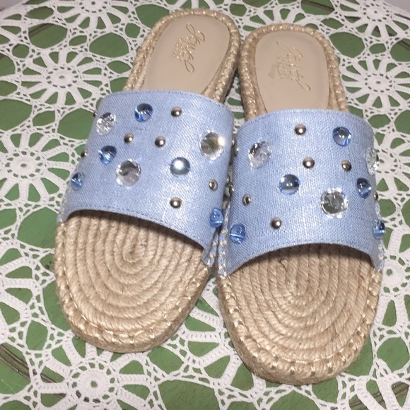 NWOB Badgley Mischka Embellished Sandals - Picture 3 of 9